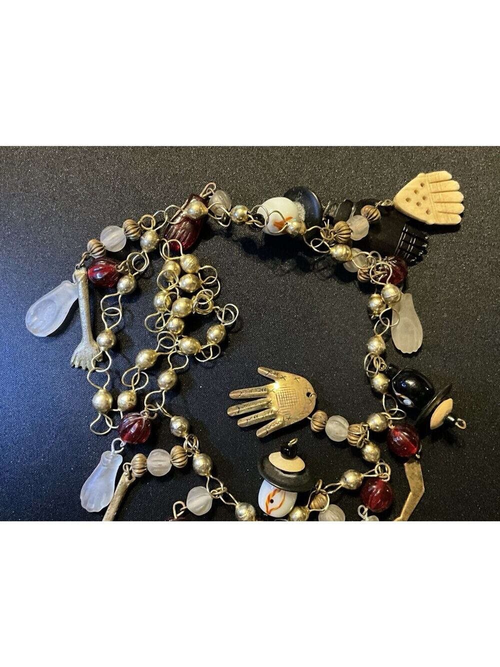 Fetish 24in One Of A Kind Necklace. All Different Materials “All Hands On Deck”